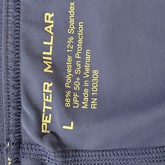 Peter Millar Navy Blue Patterned Women's Tennis Skort Sz Large - Picture 4 of 5